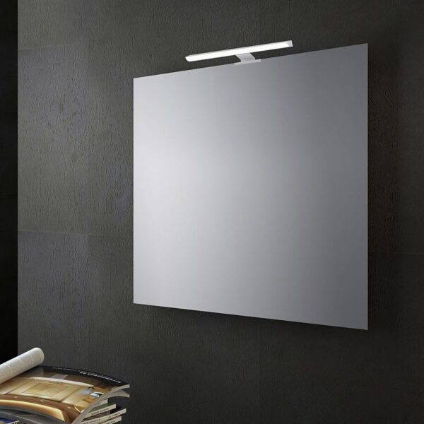 SPECCHIO FILO LUCIDO C/LAMPADA LED