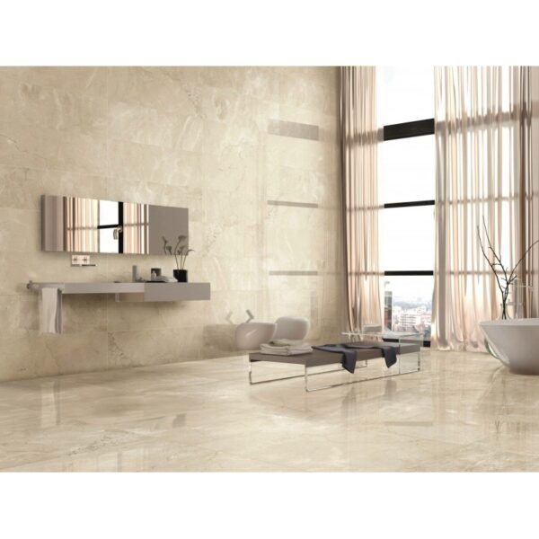 PIASTRELLA GRES PORCELLANATO LEGEND SAND 75X75 - immagine 2